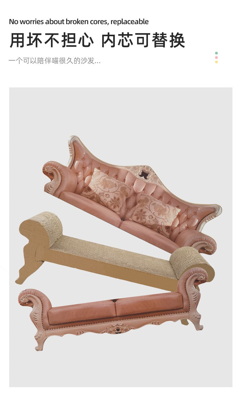 MiaoFairy Fashion Cat Scratcher Sofa Bed