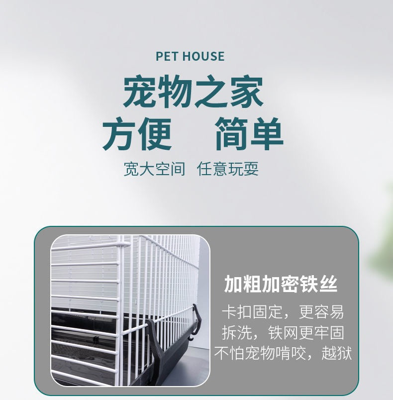 Yee 62cm Large High-Top Style Hamster Wire Cage For Small Pet