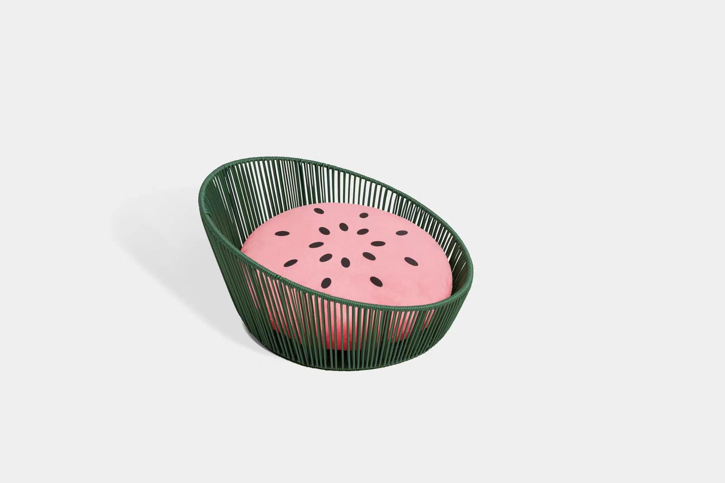Vetreska Watermelon Rattan Pet Bed