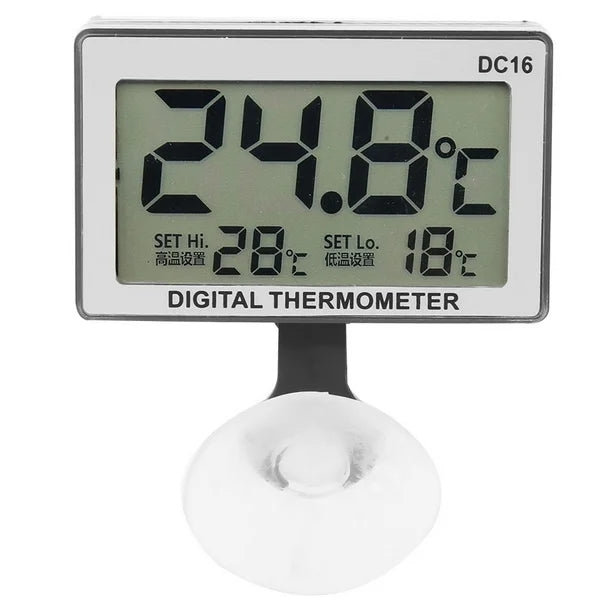 Aquarium Thermometer LCD Digital Aquarium Digital Thermometer DC16
