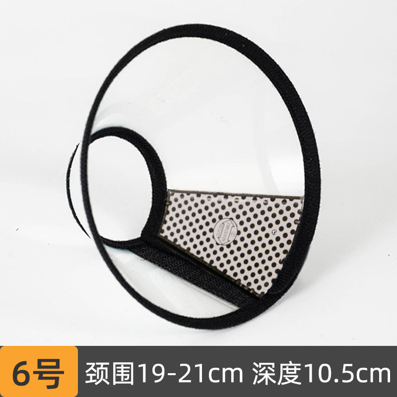 Hoopet Comfortable Pet Recovery Collar&Cone For Large Medium Small Dogs Elizabethan Dog Neck Collar Plastic Practical