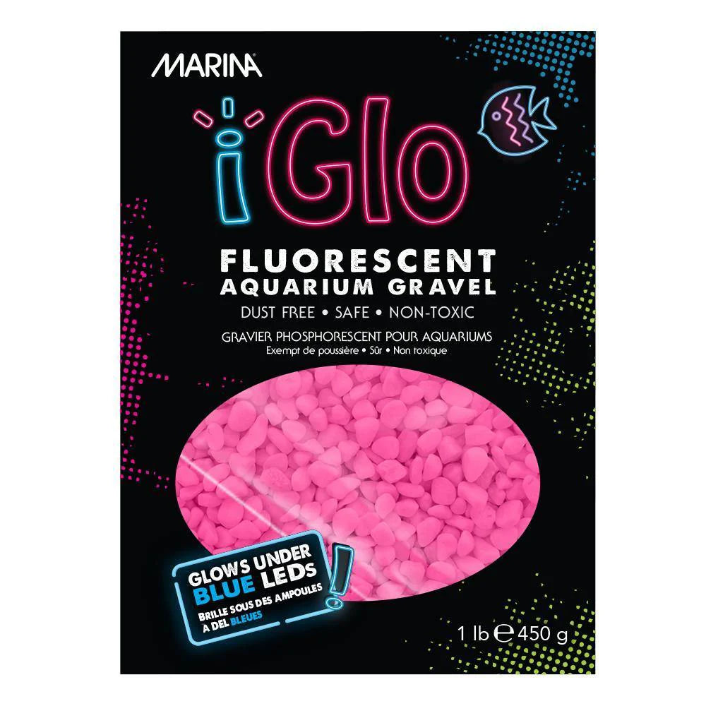 Marina Aquarium iGlo Gravel -Pink