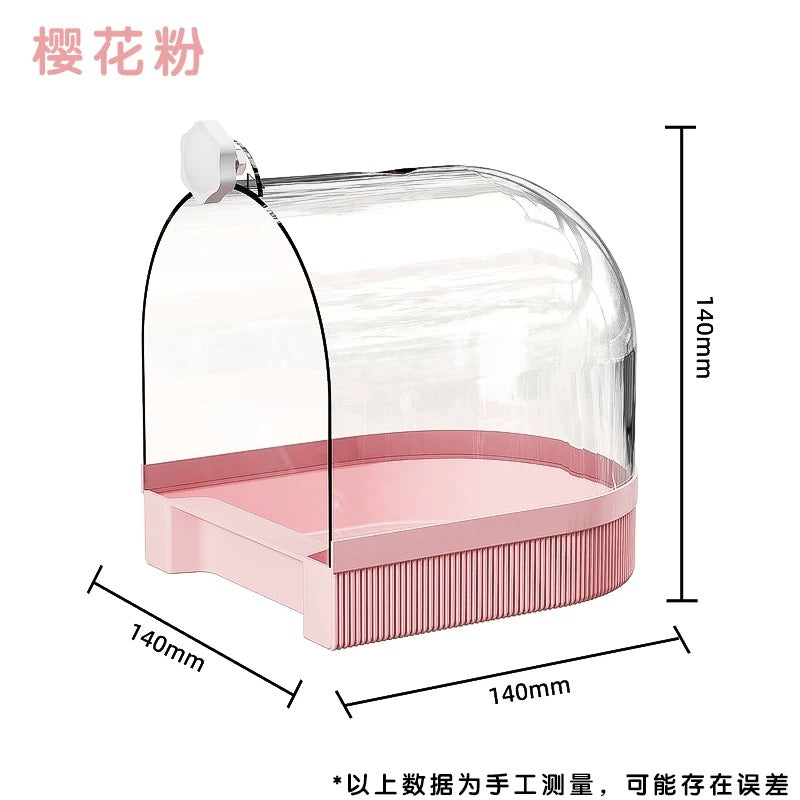 Yee No-Splash Parrot Pink Bath Box