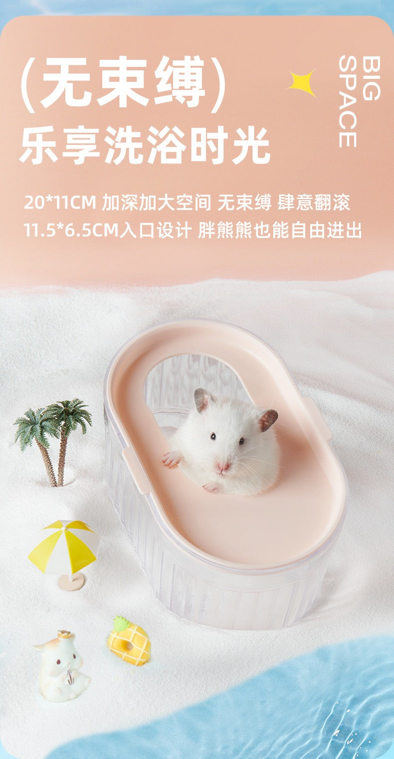 Yee Noma Hamster Sand Bath Container For Small Pets