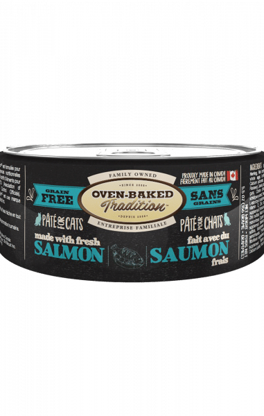 Oven-Baked tradition Grain-Free For Adult Cats-Salmon 5.5oz