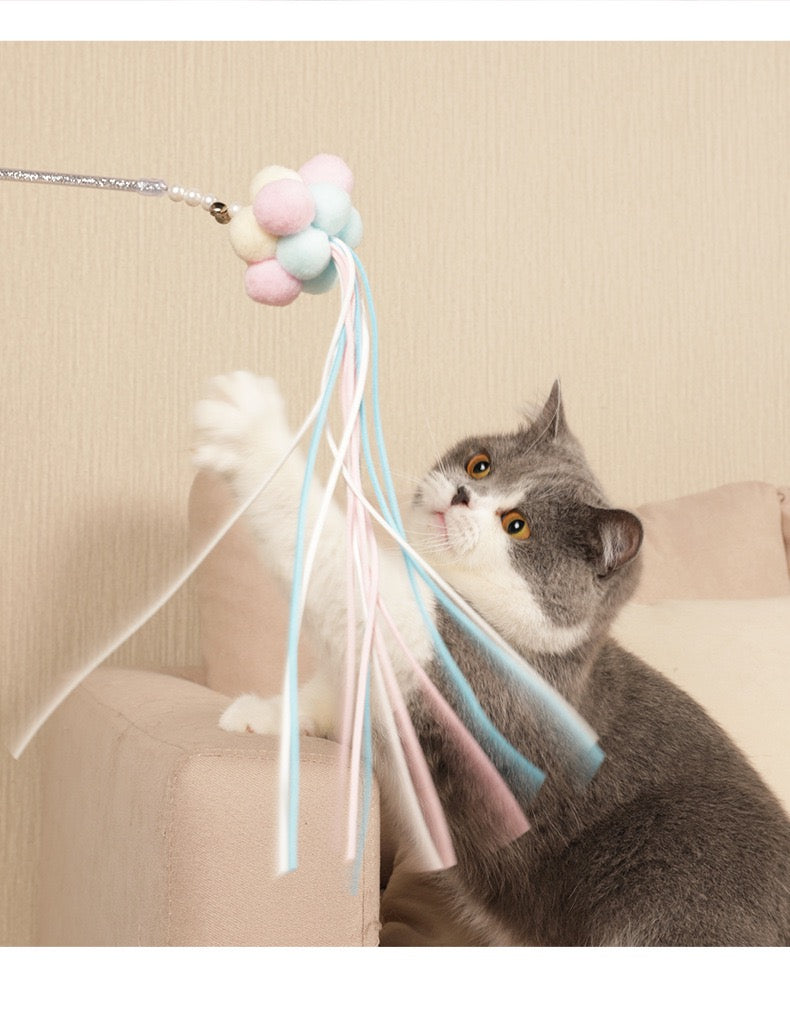MagicalPet Cat Teaser Toy Cat Wand(Random)