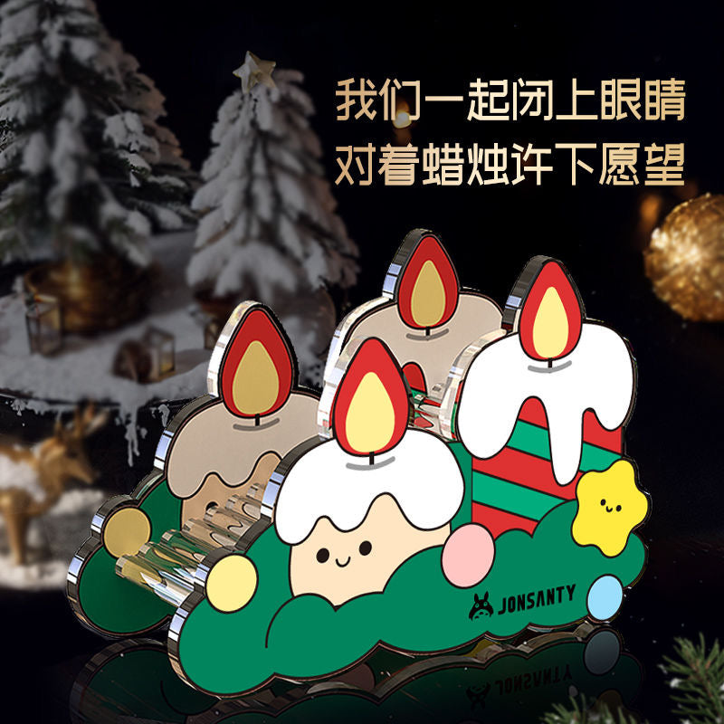 Carno Christmas Series Acrylic Hamster Hideout For Small Pet