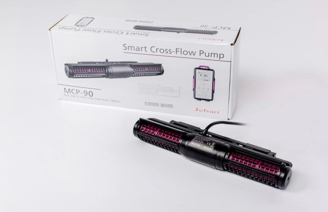 Jebao MCP-90 Smart Cross Flow Pump with LCD Display Controller Magnetic Base