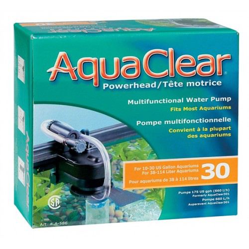 Aquaclear 30 Power Head Multifunctional Water Pump