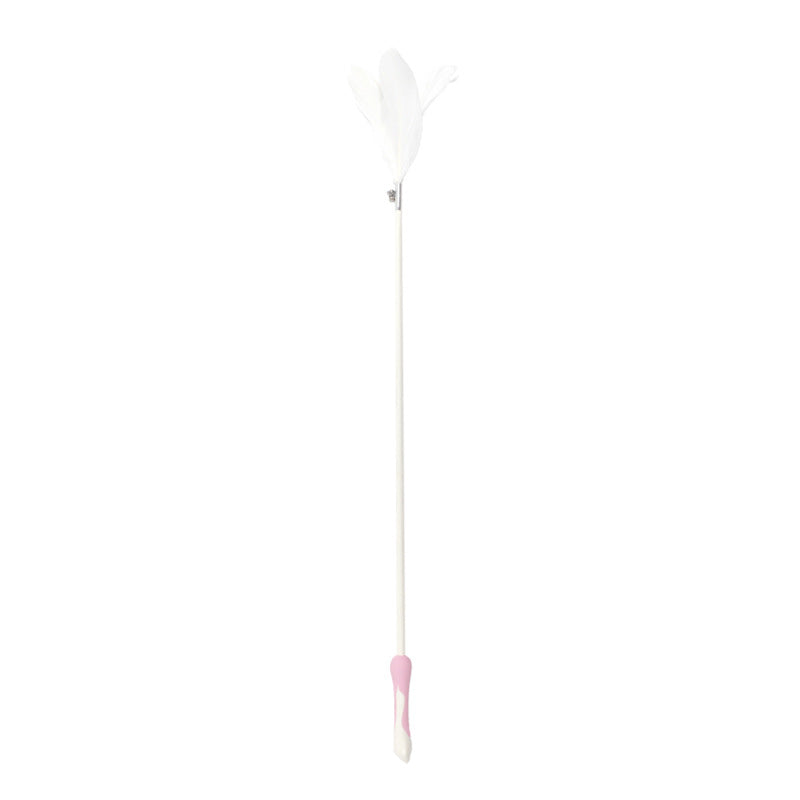 MagicalPet Natural Feather Cat Teaser Cat Toy