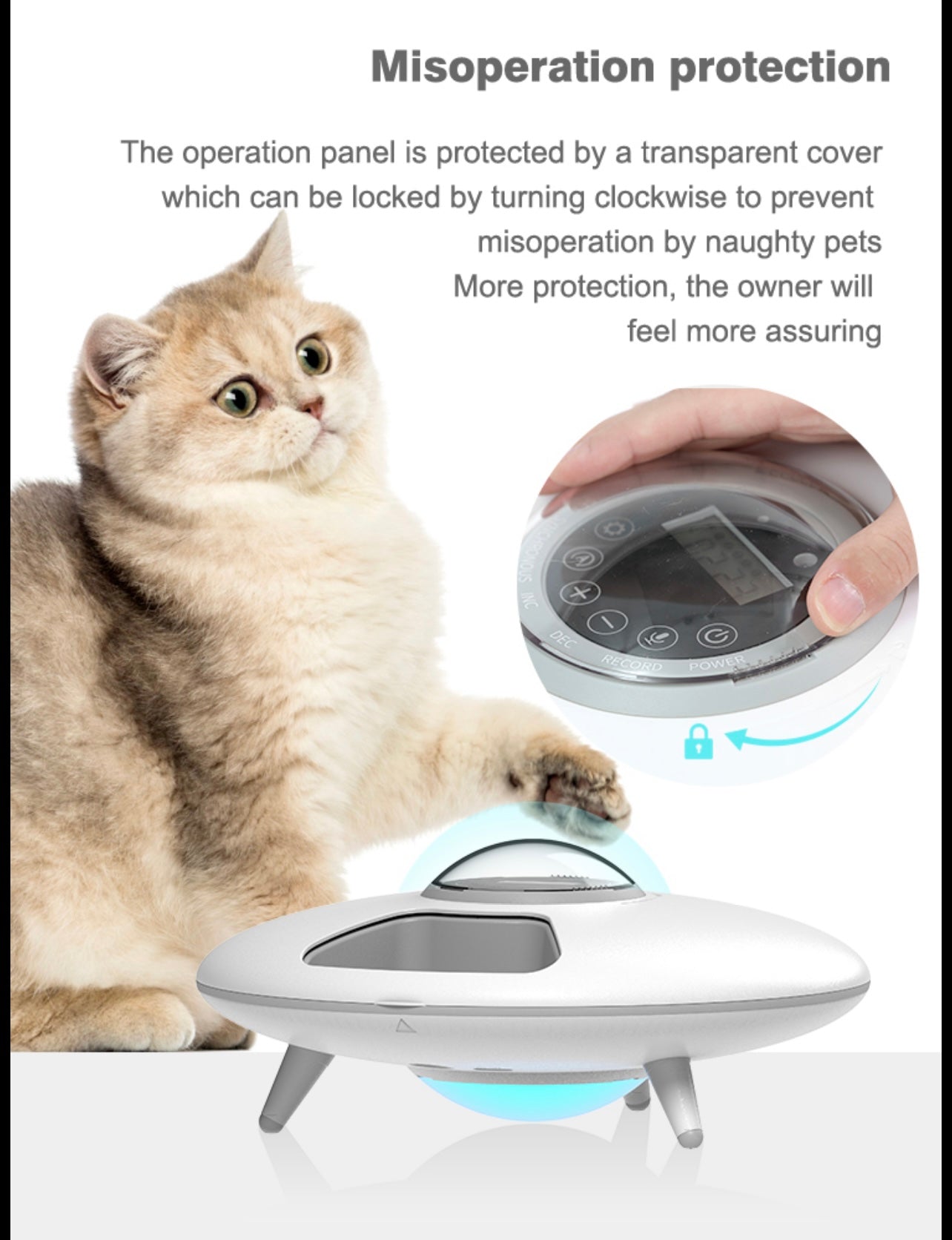 Aiwo Six Meal Automatic Pet Feeder
