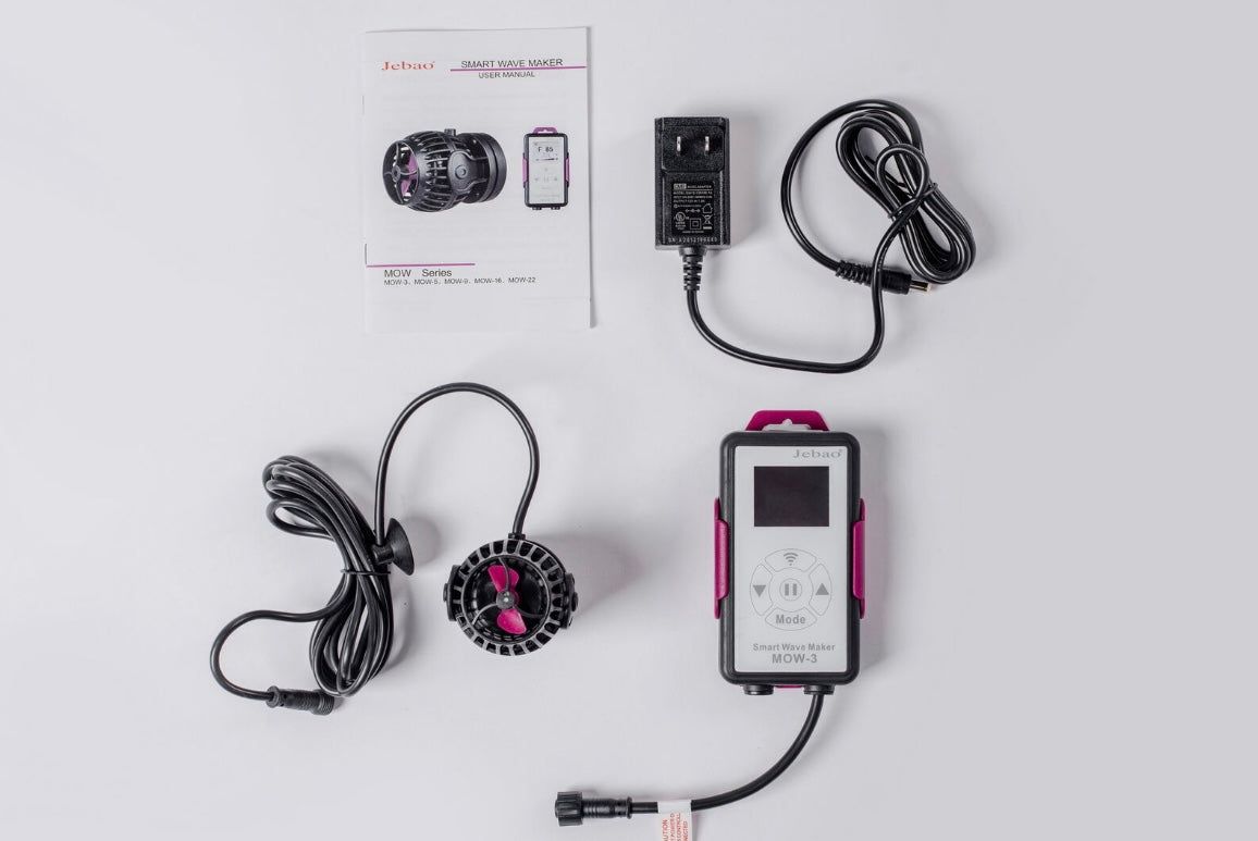 Jebao MOW-5 Wave Maker Flow Pump with Controller for Marine Reef Aquarium