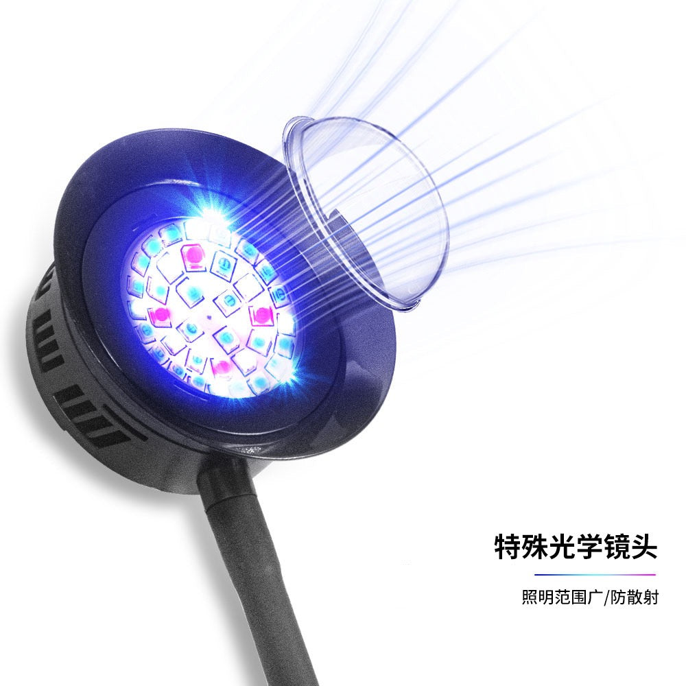 MagicalPet Aquarium White&Blue&Green&UV Purple LED Light For Full Spectrum 40-60cm Fish Tank HS-F830