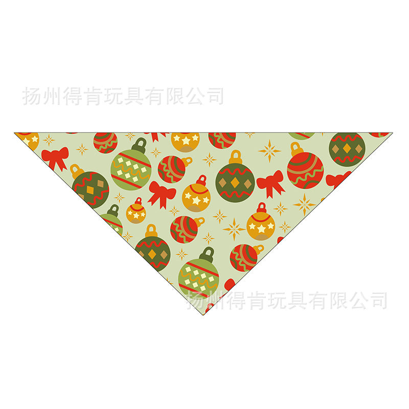 MagicalPet Triangle Dog Bandanas Plaid Bibs Scarf Washable And Adjustable Kerchief For Dogs