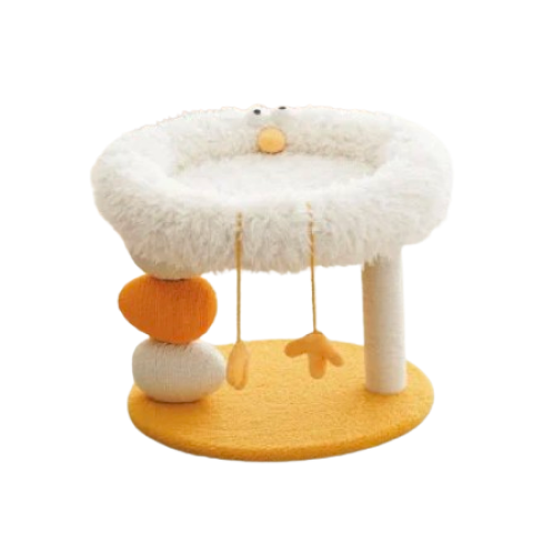 ZEZE CLUCK CAT SCRATCHING BED