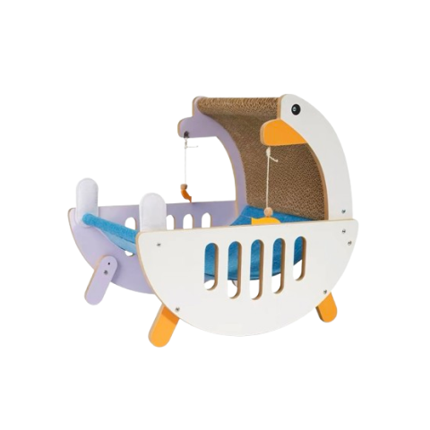 MiaoFairy Gawk Goose Multifunction Cat Scratcher Bed