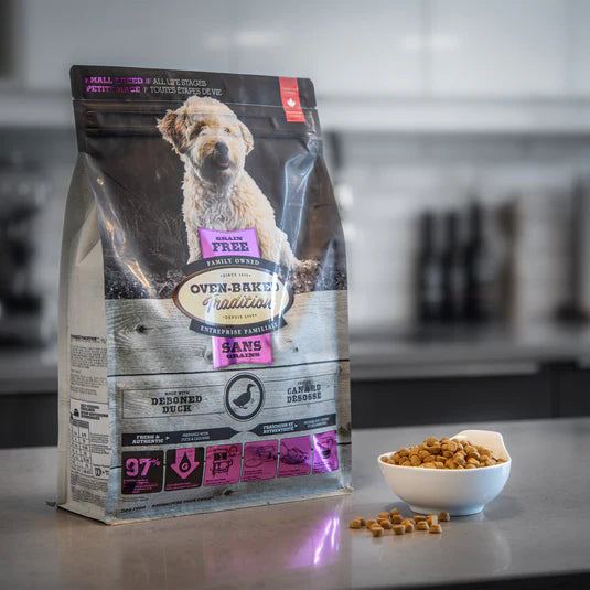 Oven-Baked Tradition Grain-Free Dry Food for Small Breed Dogs - Duck 10lb