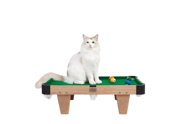 VETRESKA MEOWNOOKER CAT SCRATCHER WITH TOY SET