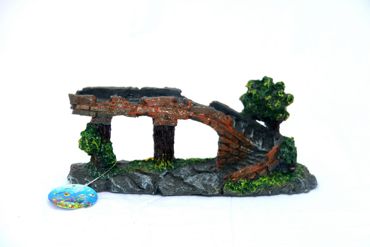 MagicalPet Aquarium The Broken Bridge Aquarium Ornament