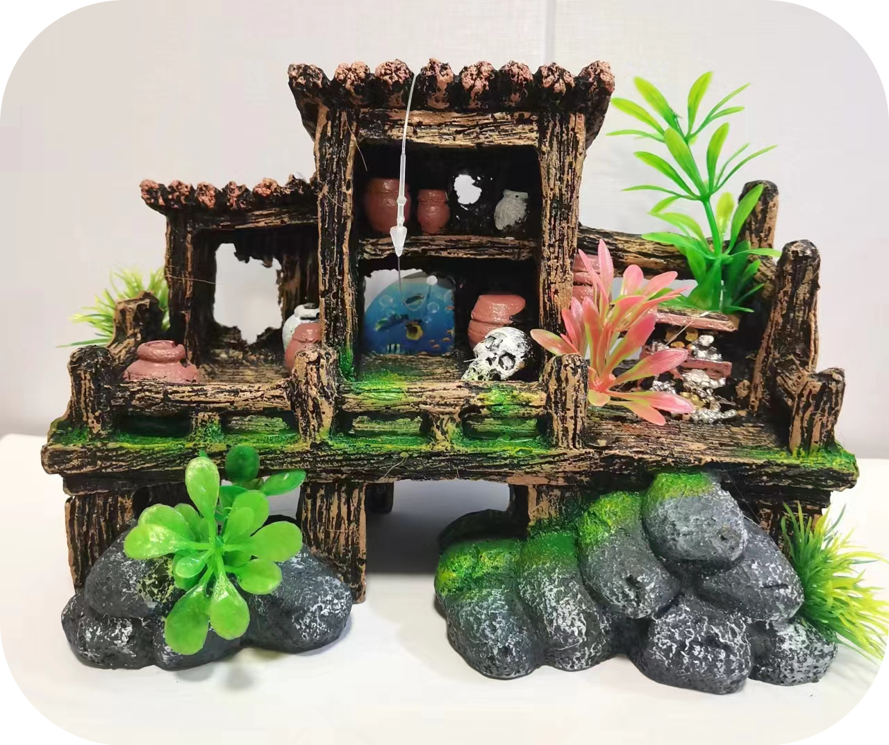 MagicalPet Aquarium Ornament Small and Medium Fish Tank Decoration