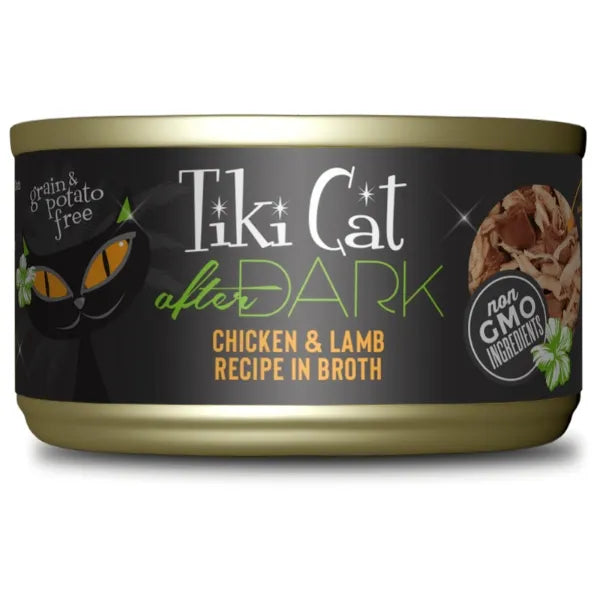 Tiki Cat After Dark Wet Cat Food - Chicken and Lamb 5.5oz