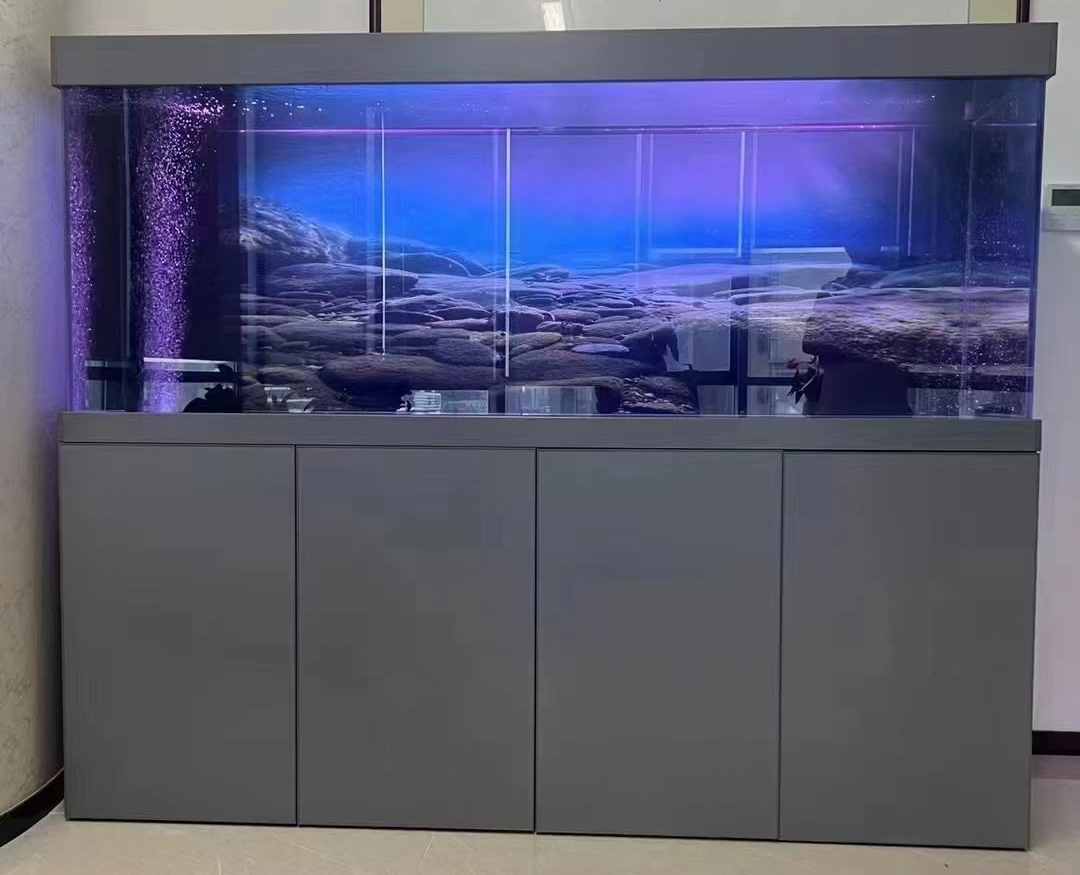 MagicalPet Aquarium Aluminum Dark Grey Fish Tank Stand