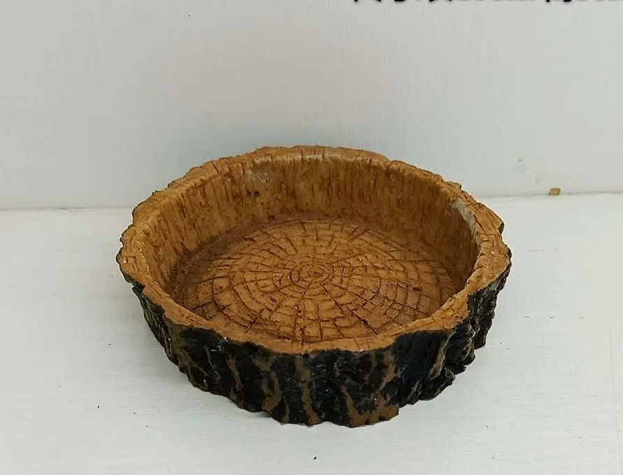 MagicalPet Aquarium Reptiles Root Water/Food Bowl for Amphibians