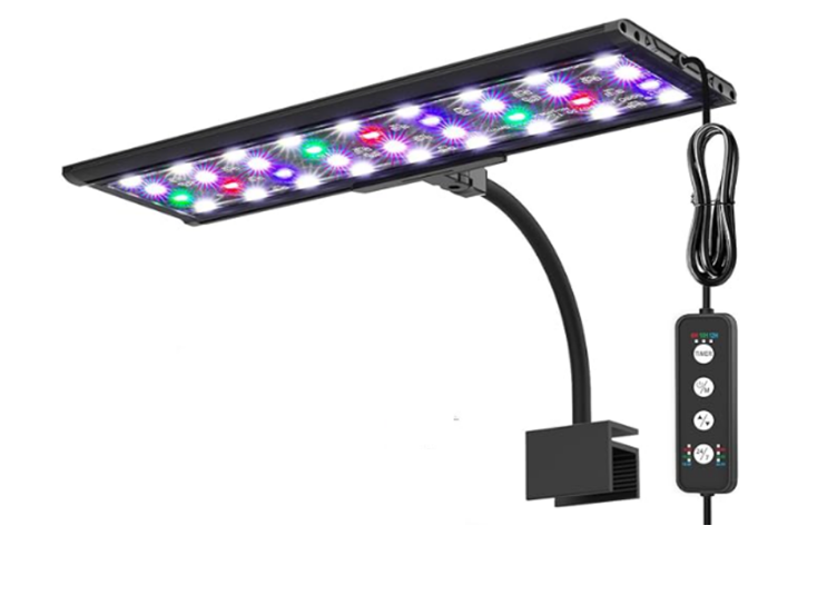 MagicalPet Aquarium White&Blue&Red&Green LED Light For 30-45cm/12-18inch Fish Tank HS-168-12W