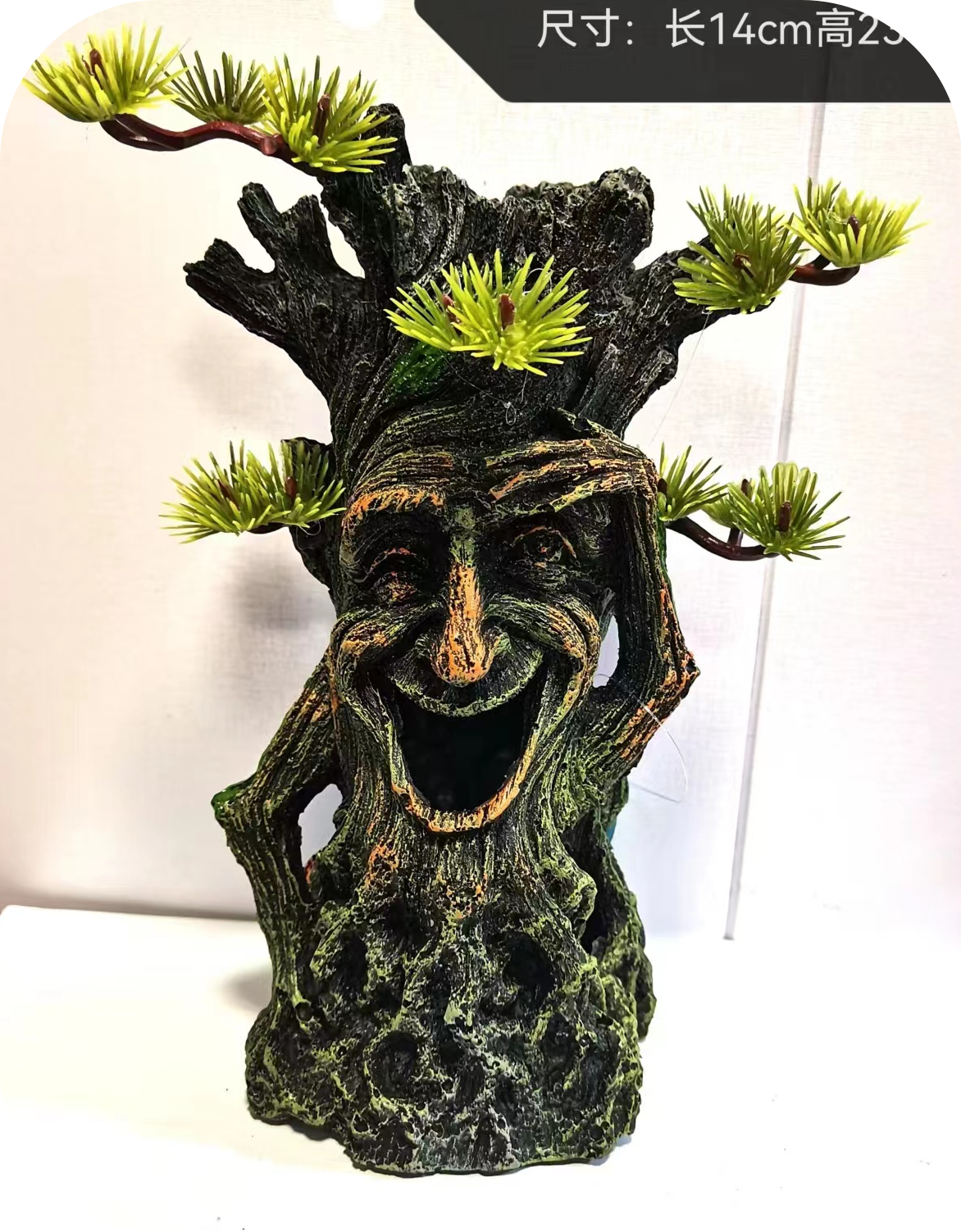 MagicalPet Aquarium Hollow Tree Trunk Fish Tank Decoration