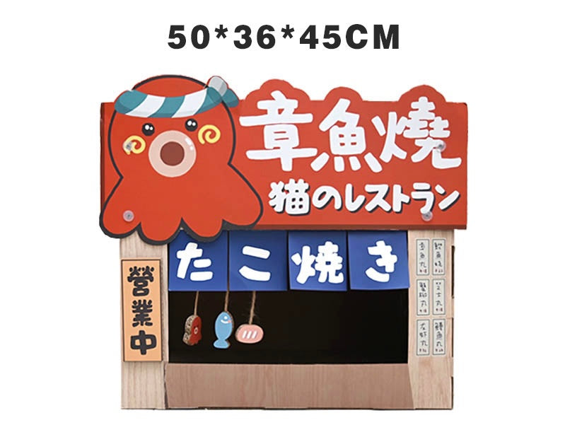 TinyPet CardBoard Cat House With Scratcher/Catnip