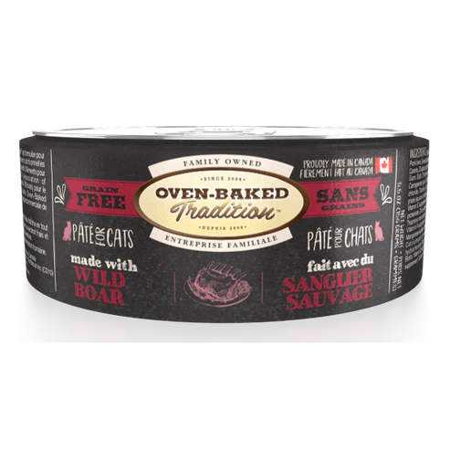 Oven-Baked tradition Grain-Free For Adult Cats-Wild Boar 5.5oz