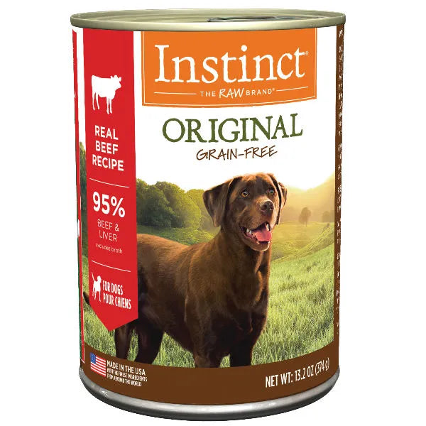 Instinct Original Real Beef Recipe Dog Wet Food 13.2oz