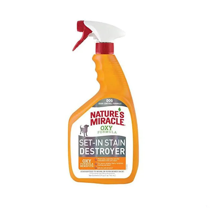 Nature's Miracle Oxy Stain & Odor Remover for Dogs - Orange 946ml