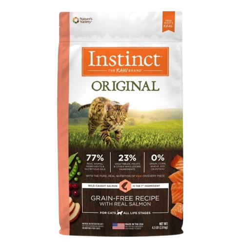 Instinct Cat Dry Food Original Recipe-Salmon 10lb