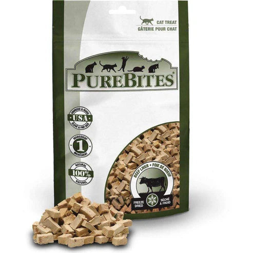 PureBites Freeze-Dried Beef Cat Food Treat 44g