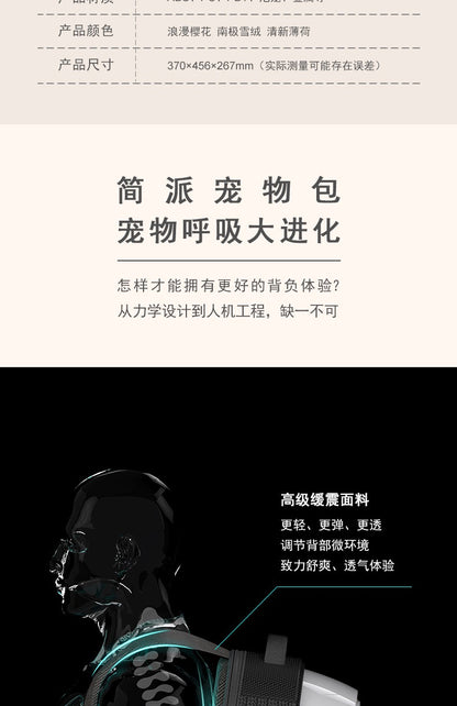 MiaoFairy Smart Pet Carrier Backpack