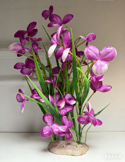 Magicalpets Aquarium Decorations Artificial Plastic Water Plant for Aquarium Aquatic Fish Tank