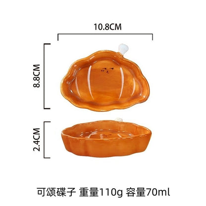 Carno Food Shaped Ceramic Small Pet Hamster Bowl Food Dish