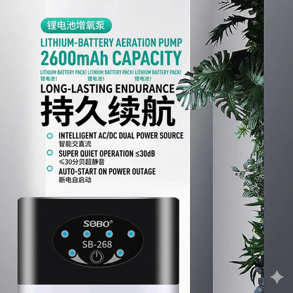 SEBO Professional Portable Mini AC/DC Air Pump SB-168A