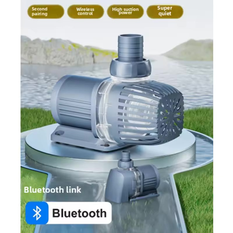 Jebao/Jecod DEP-5000 Aquarium Fish Tank Frequency Conversion Silent Fish Pond Pump Amphibious Circulation Pump (APP Operation)