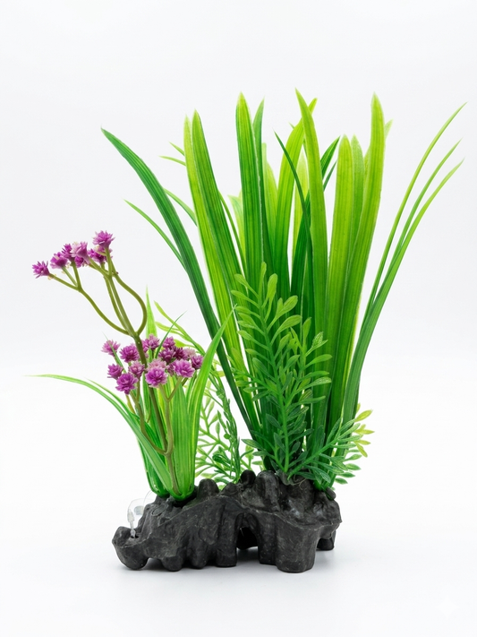 Fish-Safe Artificial Aquatic Plant Decoration