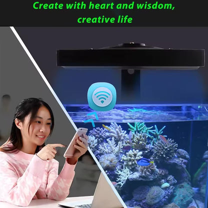 Jebao Smart Marine LED Light for Reef Aquarium Fish Tank AL-120