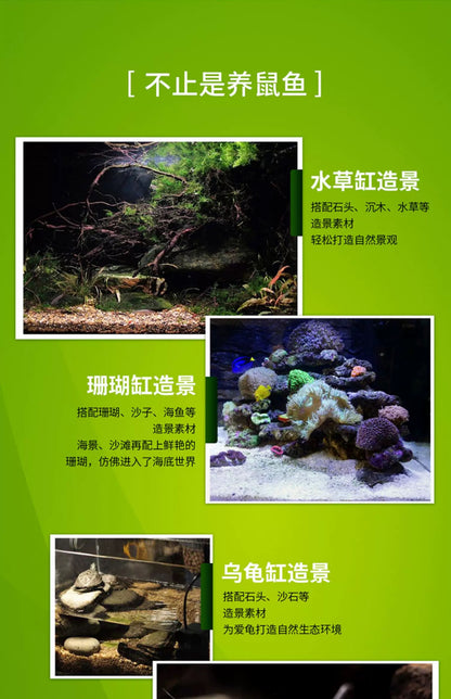 WANJIABABY Aquarium Seabed Natural Soft River Sand