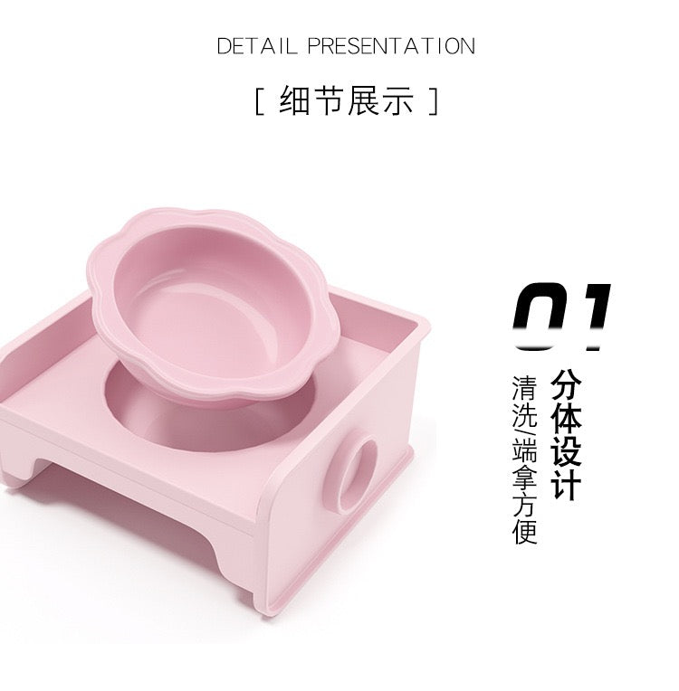 Hoopet Sunflower Pet Ceramic Food And Drink Bowl