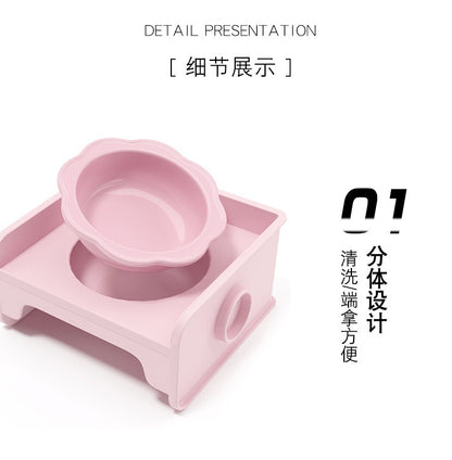 Hoopet Sunflower Pet Ceramic Food And Drink Bowl