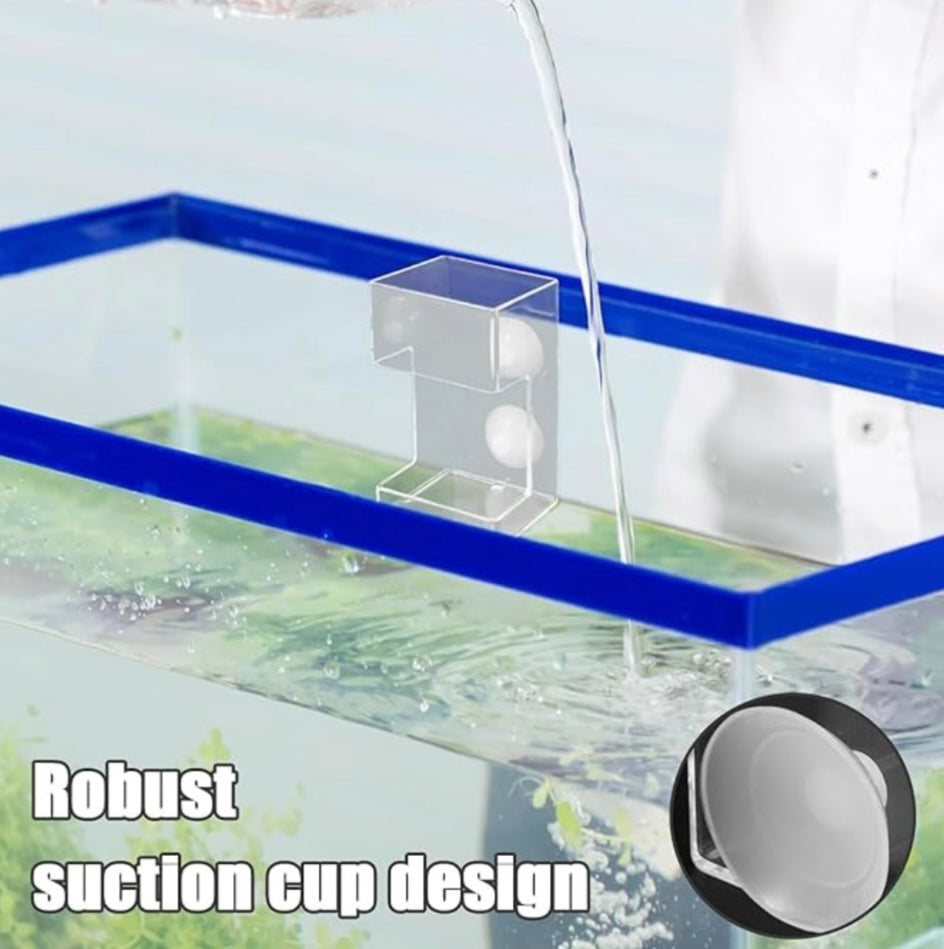 Magicalpets Aquarium Feeding Tray and Tube for Small Fish