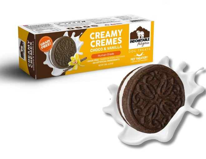 Granville Island Dog Biscuits Grain Free Creamy Cremes - Choco & Vanilla