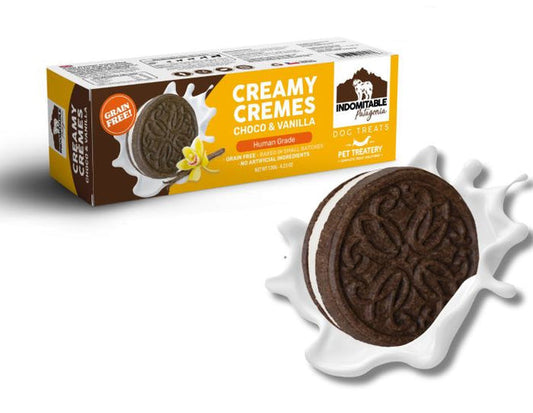 Granville Island Dog Biscuits Grain Free Creamy Cremes - Choco & Vanilla