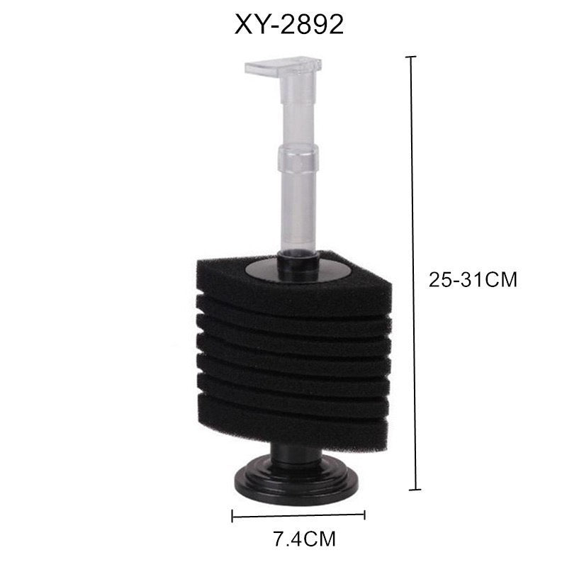 Xin You Aquarium Tank Corner Bio Sponge Filter XY-2892