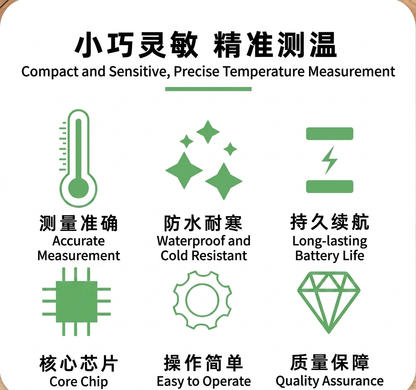 Rechargeable Digital Aquarium Thermometer